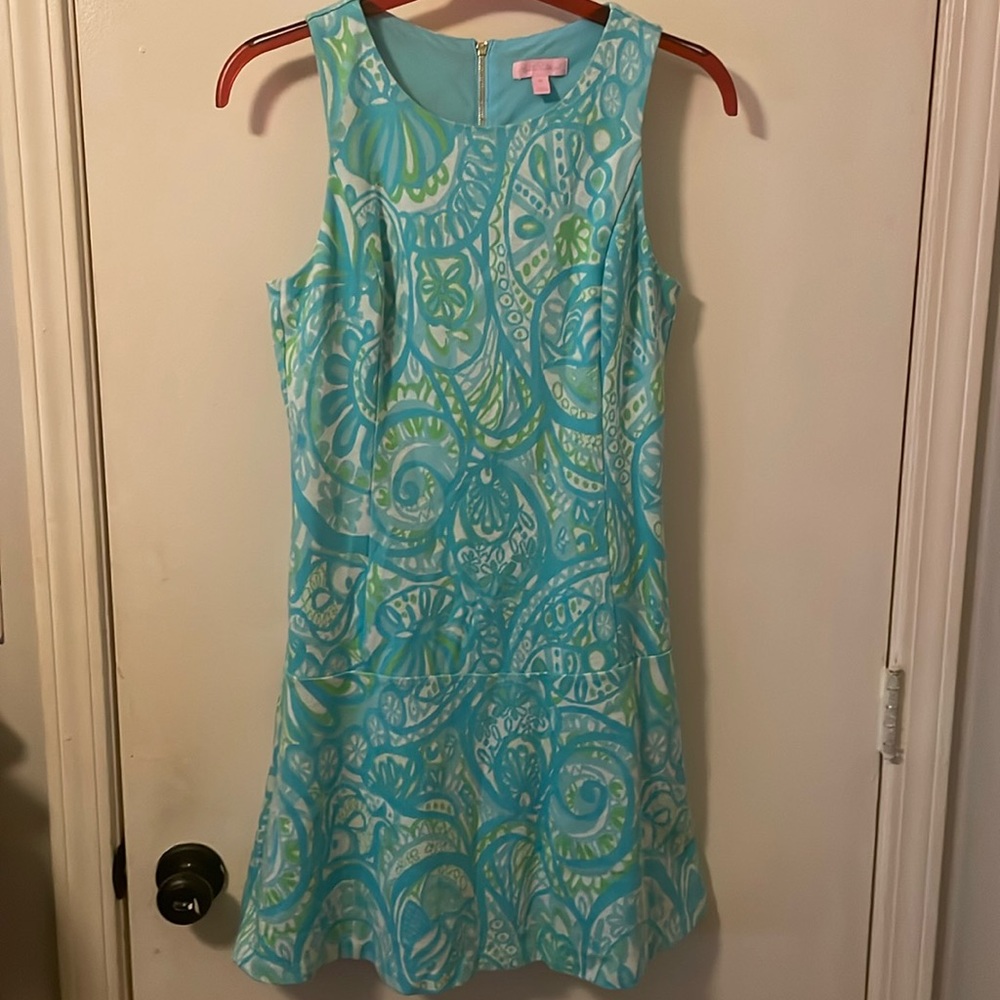 Lilly Pulitzer blue dress, size M